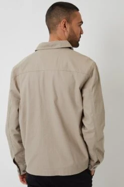 Threadbare MC7952 Button Up Mens Lightweight Collared Utility Jacket -Mountain Warehouse mc7952 002 buttonupmenslightweightcollaredutilityjacket20250313060651 2