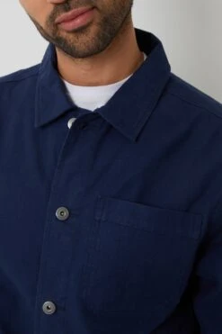 Threadbare MC7952 Button Up Mens Lightweight Collared Utility Jacket -Mountain Warehouse mc7952 003 buttonupmenslightweightcollaredutilityjacket20250313060652 4