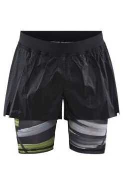 Craft CTM Distance Mens 2 In 1 Running Shorts