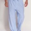 MCD7DE Mens Westwood Stripe Cotton Pyjama Trousers 2 MCD7DE Mens Westwood Stripe Cotton Pyjama Trousers -Mountain Warehouse mcd7de 001 menswestwoodstripecottonpyjamatrousers20231011103608 1