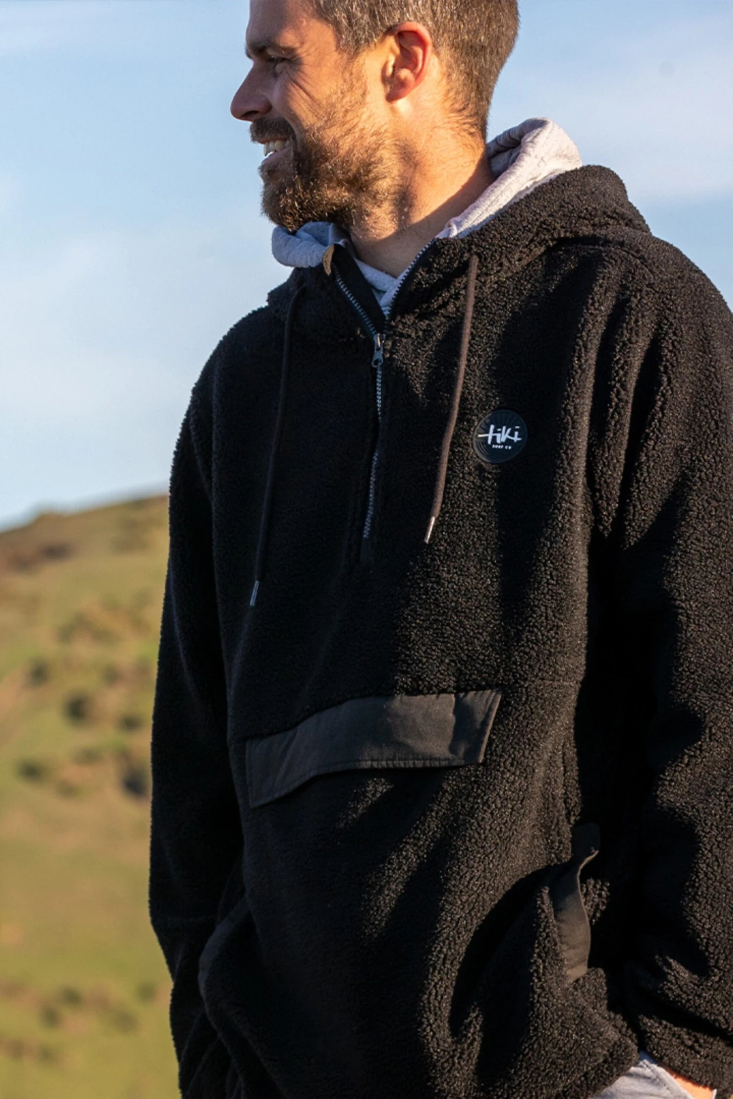 Mens Sherpa Half-Zip Fleece Anorak Mens Sherpa Half-Zip Fleece Anorak -Mountain Warehouse md2703 001 menssherpahalfzipfleeceanorak20230328022102 1 scaled