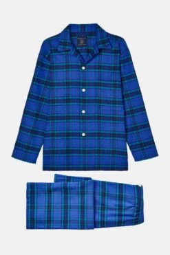 MD3A57 Tartan 100% Brushed Cotton Pyjama Set