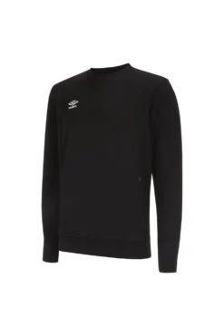 UMBRO Pro Mens Stacked Logo Fleece Pullover
