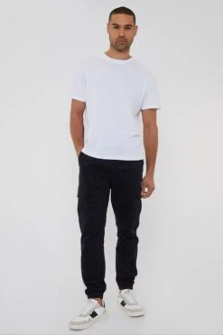 Threadbare ME179F Cotton Jogger Mens Cargo Trousers With Stretch -Mountain Warehouse me179f 003 cottonjoggermenscargotrouserswithstretch20250313060611 3