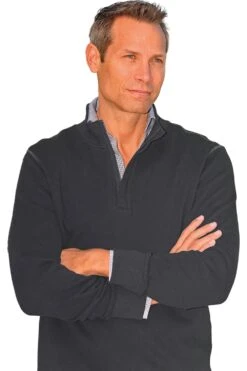 ME6395 Mens Hanford Quarter Zip Jumper 7 ME6395 Mens Hanford Quarter Zip Jumper -Mountain Warehouse me6395 002 menshanfordquarterzipjumper20250123010640 3