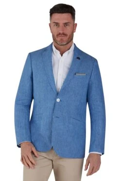 MECF26 Linen Mens Blazer -Mountain Warehouse mecf26 001 linenmensblazer20240308063724 2