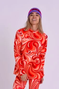 MED26F Shagadelic Baby! Womens Baselayer Top